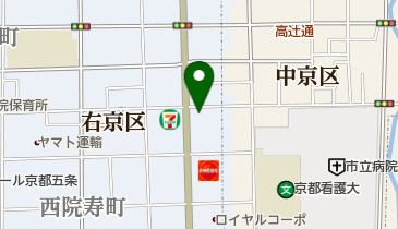 いろは歯科西院の地図画像