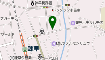 諫早駅前歯科の地図画像