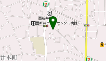 西新井ステーションビル歯科の地図画像