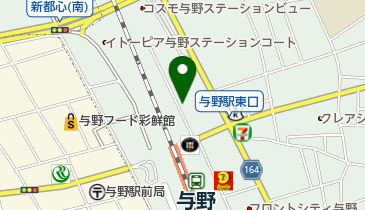 はやし歯科クリニック東口オフィスの地図画像