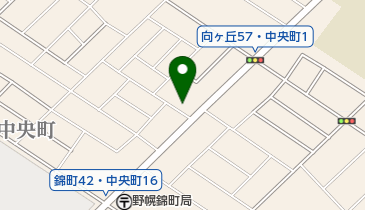 中央歯科医院の地図画像
