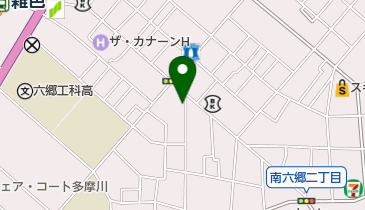 あおぞら歯科クリニック分院雑色こどもとおとなの歯医者の地図画像