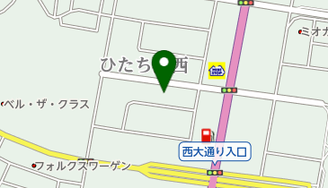 おやこ屋根の歯科クリニックの地図画像