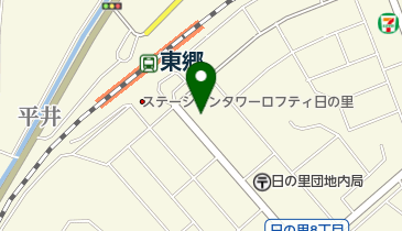 日の里ファミリー歯科の地図画像