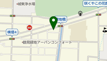 花博ささき歯科の地図画像