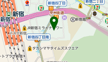 歯科タケダクリニック 新宿の地図画像
