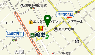 けやき歯科クリニック鴻巣駅前の地図画像
