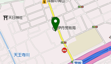 荒牧あおやま歯科医院の地図画像