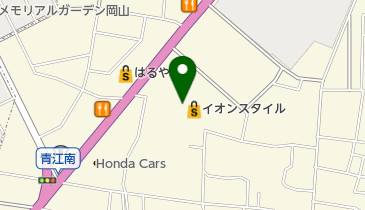 青江グレース歯科・矯正歯科の地図画像