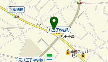 四谷町中村歯科医院の地図画像