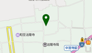 なかにし歯科医院の地図画像