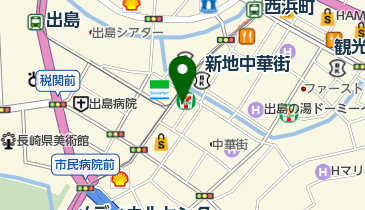 たなかデンタルオフィスの地図画像