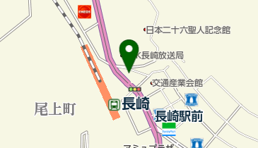 いわなが歯科長崎駅前クリニックの地図画像