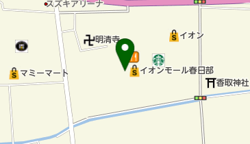 かすかべモール歯科の地図画像