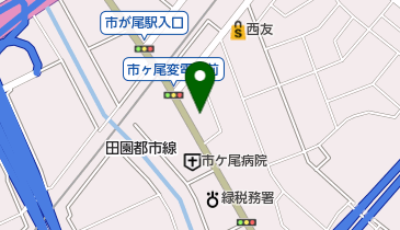 デンタルハーモニー・横浜の地図画像