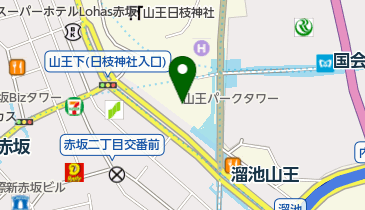 松尾歯科医院 山王パークタワー診療所の地図画像