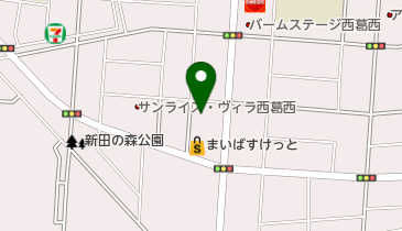 ハタデンタルクリニックの地図画像