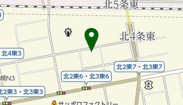 札幌こどものはいしゃさんの地図画像