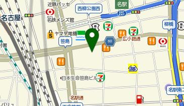 名古屋駅前デンタルオフィスの地図画像