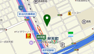 なみよけ歯科医院の地図画像