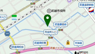 松尾歯科矯正歯科の地図画像