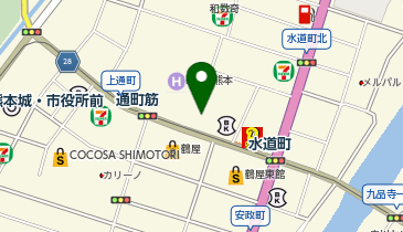 こうの矯正歯科クリニックの地図画像