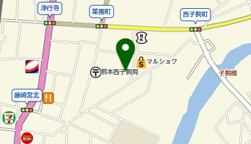 子飼歯科医院の地図画像