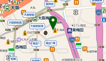 カトレア歯科・美容クリニックの地図画像
