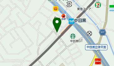 スマイルヒルズ中目黒歯科の地図画像