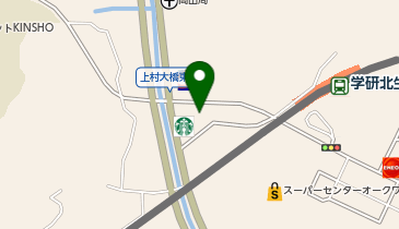 岡本矯正歯科の地図画像