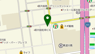 東山デンタルクリニックの地図画像