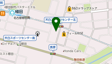 植田歯科医院の地図画像