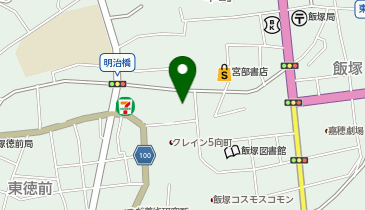 飯塚ヒロ歯科口腔外科室の地図画像