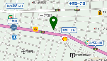 あまの歯科クリニックの地図画像