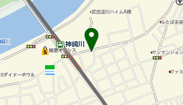 あかり会歯科の地図画像