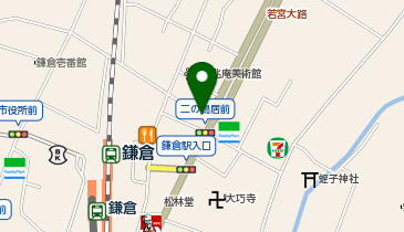 鎌倉小町通り歯科の地図画像