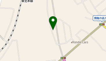 上野デンタルの地図画像