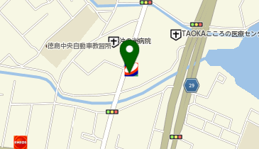 こうの歯科の地図画像