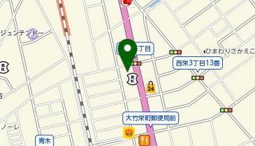 バウムクーヘン歯科クリニックの地図画像