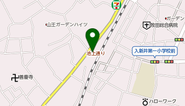 中山歯科医院の地図画像