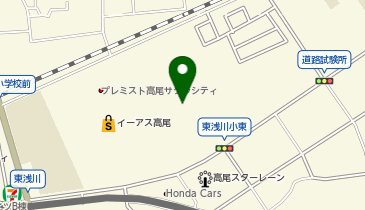 イーアス高尾歯科の地図画像