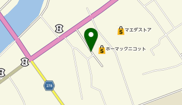 大畑すずらん歯科の地図画像