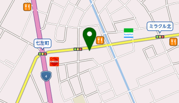 新越谷はるの歯科の地図画像