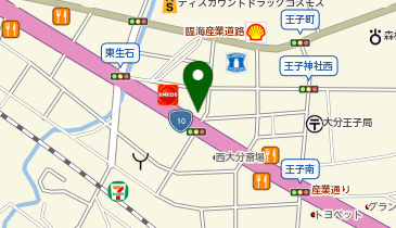 弓崎歯科の地図画像