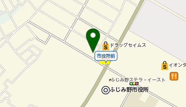 にじいろ歯科クリニックふじみ野の地図画像