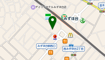みずほ台サンクリニック・歯科の地図画像
