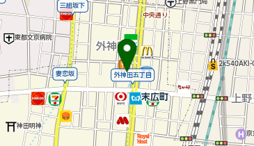 末広町歯科・矯正歯科の地図画像