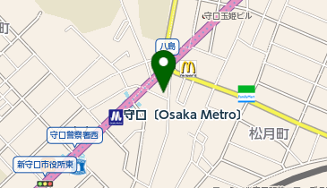 プリベンチャル守口駅前歯科の地図画像