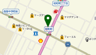 かなやま歯科クリニックの地図画像