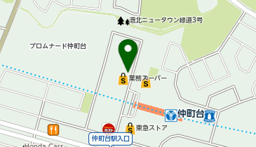 仲町台駅前どれみKids Dentalの地図画像